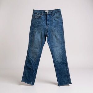Frame Le Sylvie High Rise Straight Leg Jeans